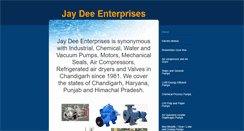 Desktop Screenshot of jdpumps.in